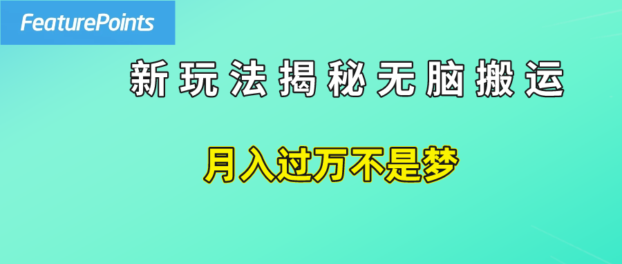 简单操作，每天50美元收入，搬运就是赚钱的秘诀！-锦晨科技网